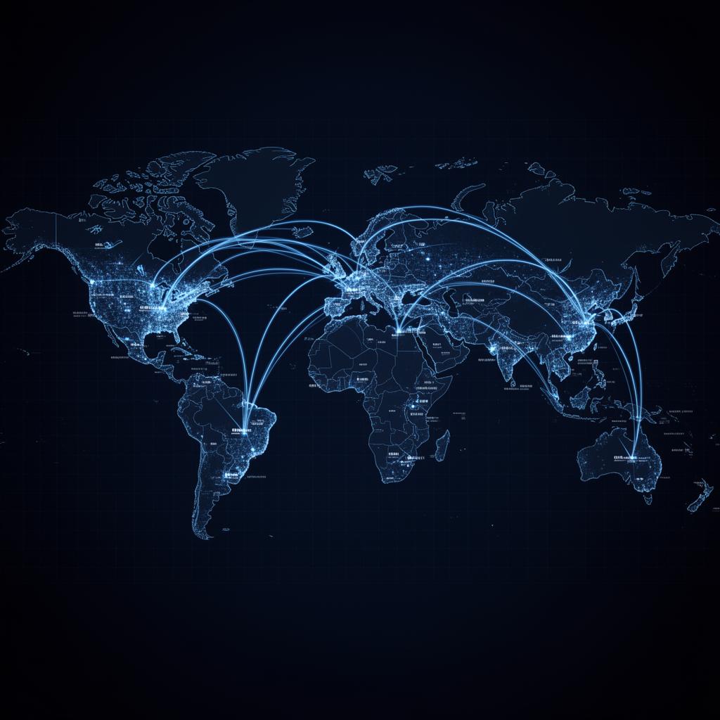 Global network of operations